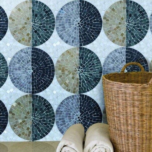 Circo Bold contemporary pattern with an emphasis on circles