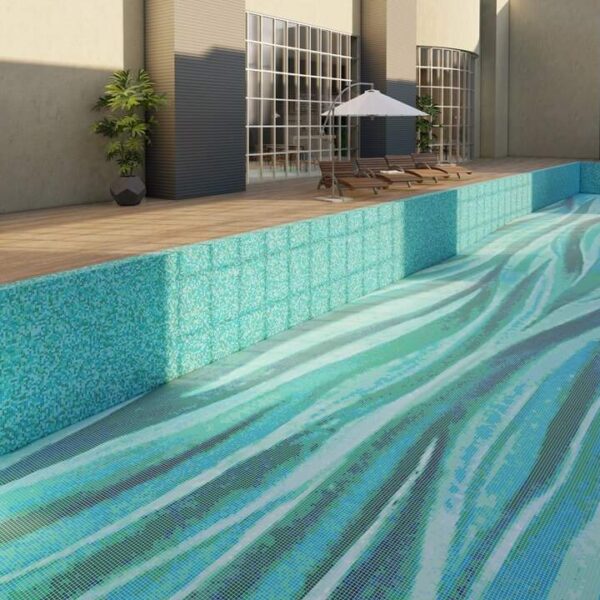 abstract waves glass mosaic swimming pool PIXL tiles (1)