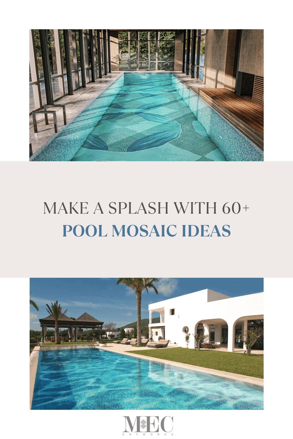 Pinterest blog image - pool ideas