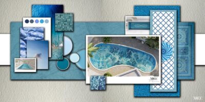 pool mosaic ideas artistic collage title