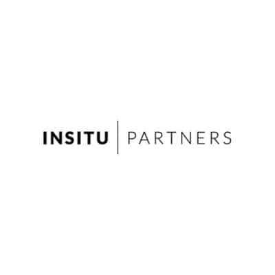 minimalist logo for "INSITU | PARTNERS" in black sans-serif font on a white background.