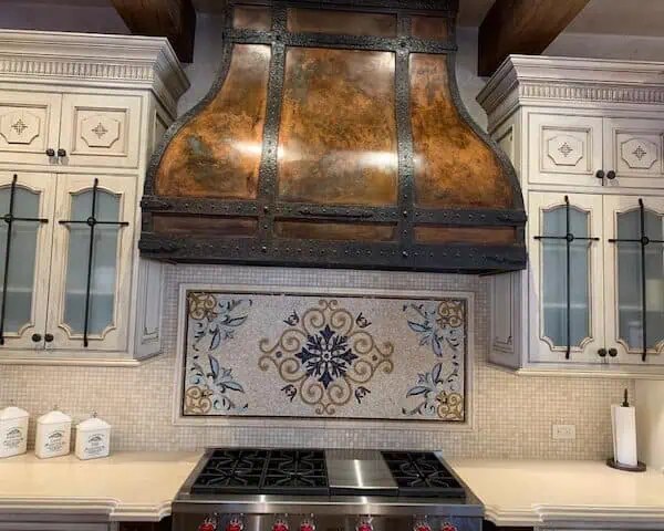 Daniele Camolli Residence kitchen backsplash New Jersey home