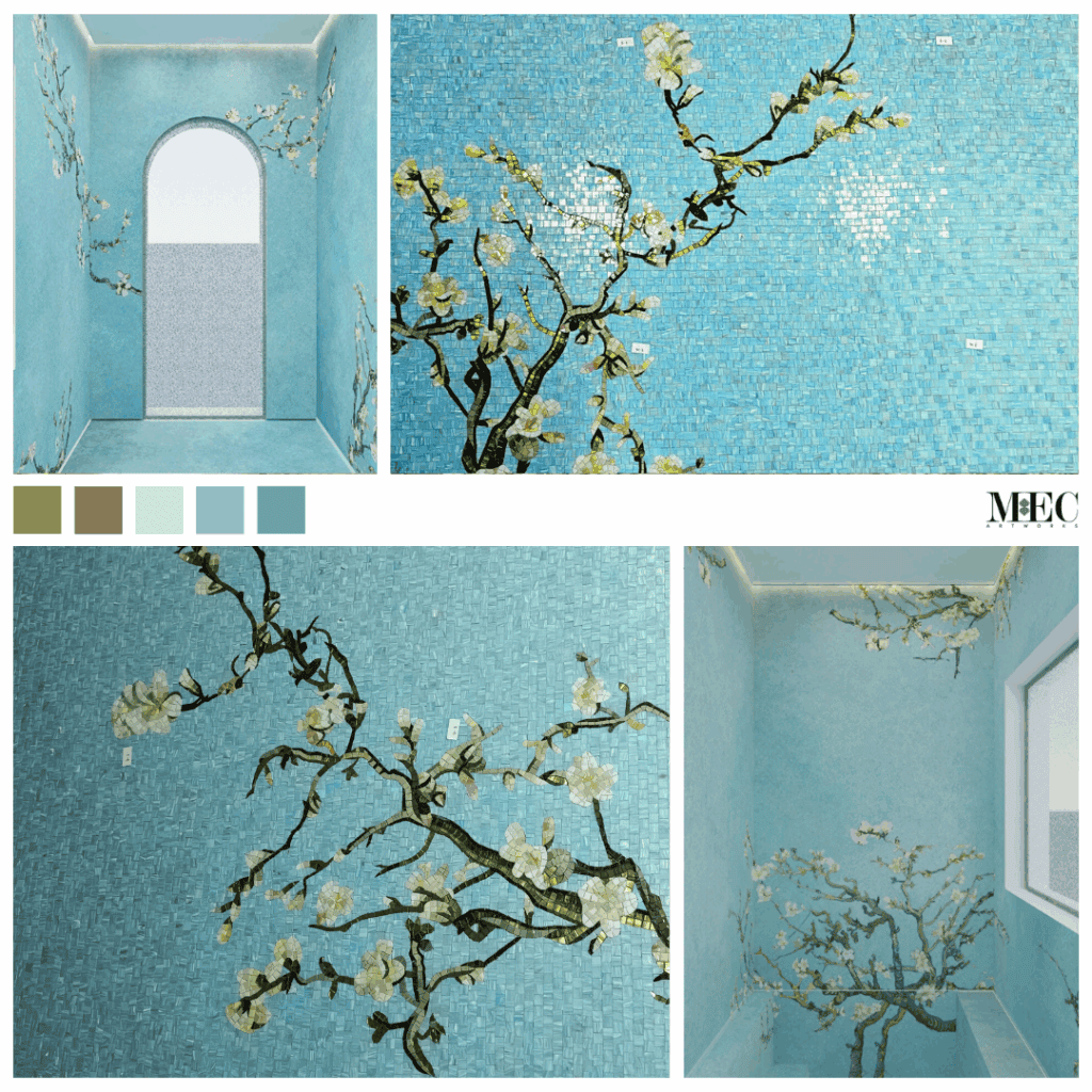 Van Gogh Almond Blossom room design inspiration