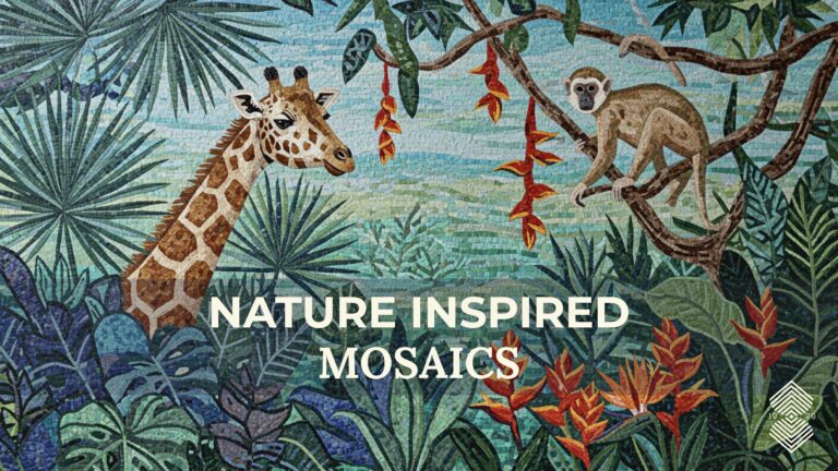 nature-inspired mosaic patterns