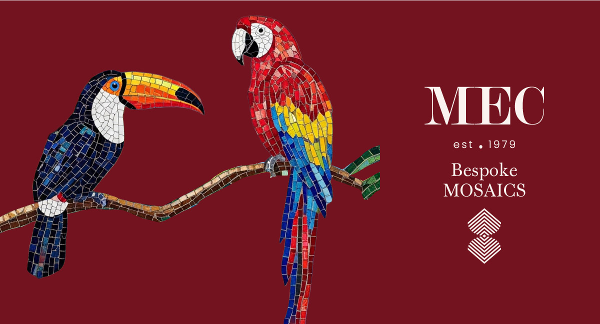 earthy tones mosaic patterns