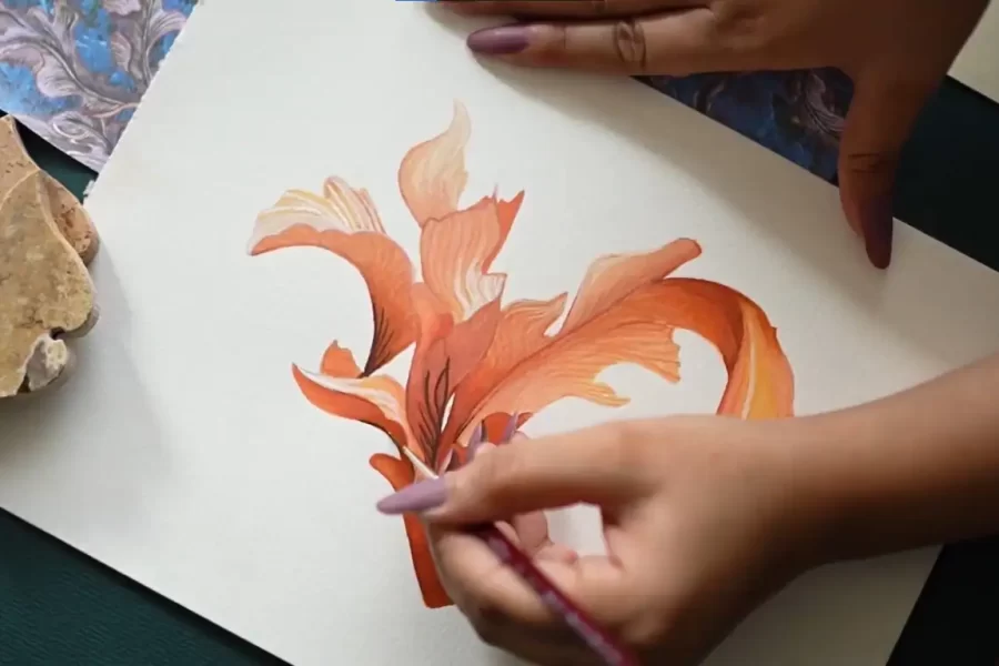 Designing an Acanthus Leaf Mosaic